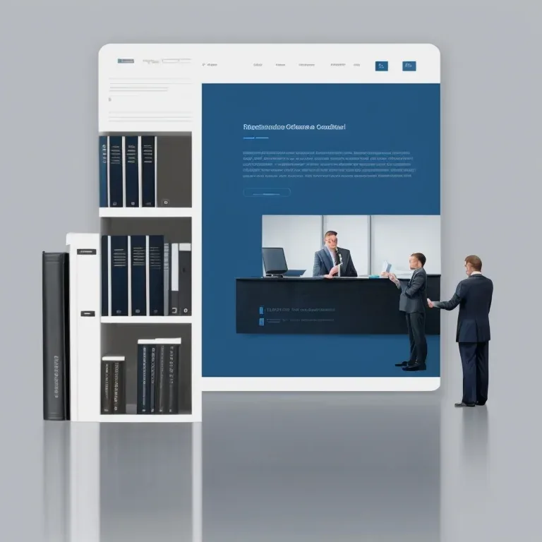 Legal process diagram for IT businesses