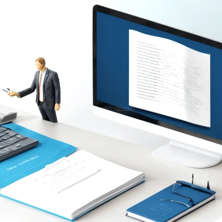 Legal advisor reviewing software agreement with engineering team